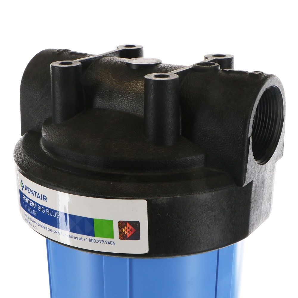 Pentek 20" Big Blue Water Filter Housing No Pressure Relief