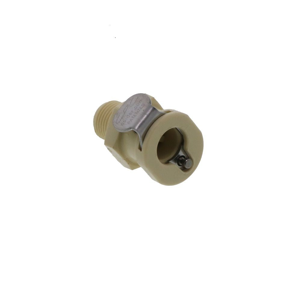 PMCD100212 Valved Male Thread Coupling Body 1/8 NPT