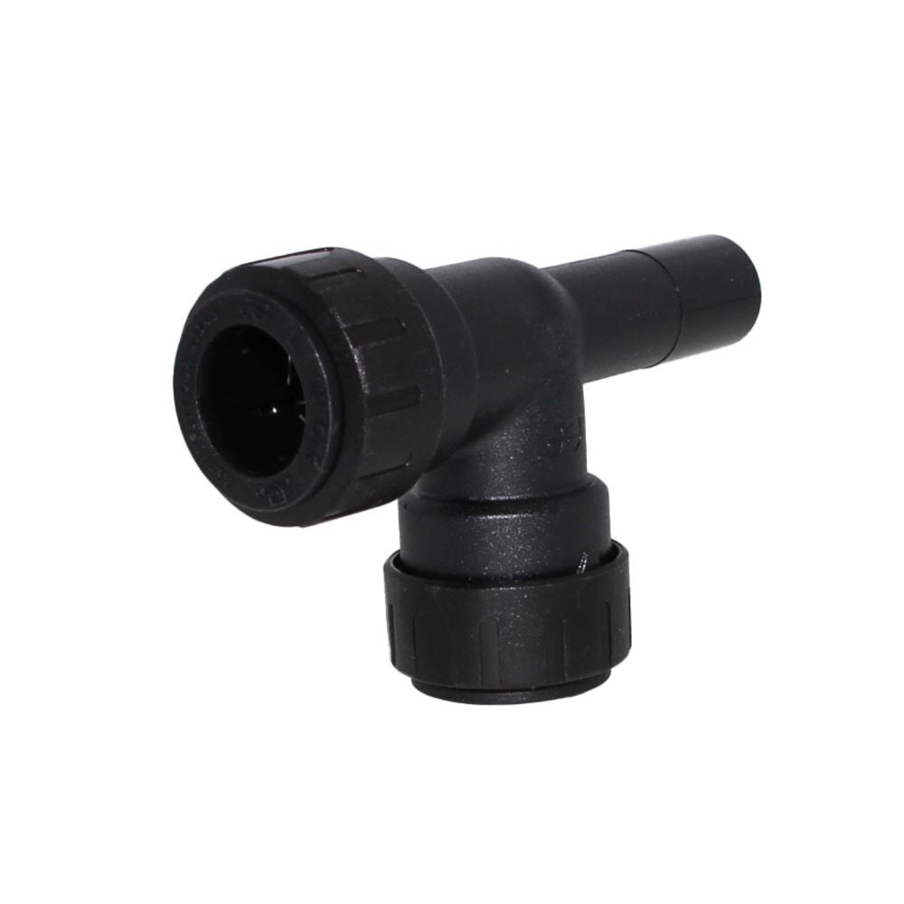 John Guest ProLock Stackable Tee - 3/4 CTS x 3/4 CTS x 1/2 CTS