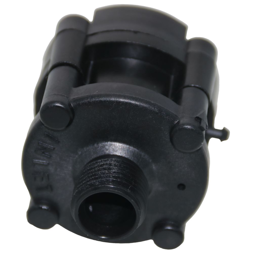 SHURflo 183-150-SS Water Pressure Reducer Valve - 50 PSI - Inlet/Outlet 3/8" Barb - SS Fittings