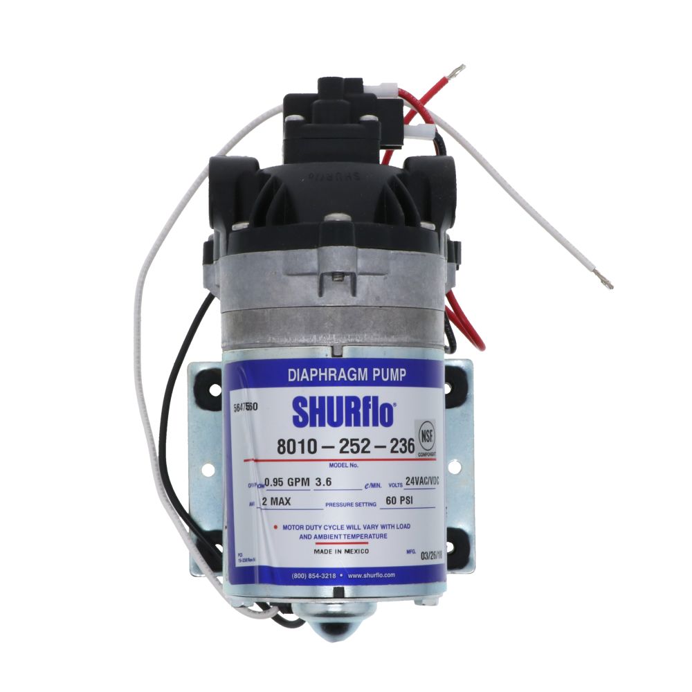 SHURflo 8010-252-236 Delivery Pump 0.9 gpm 60 psi 24V