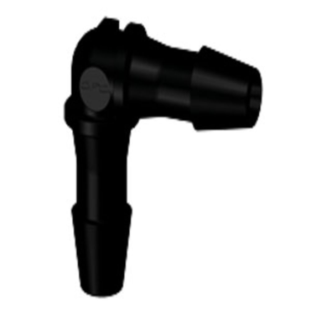 HE531 Elbow Fitting Black Nylon 5/32 HB X 5/32 HB