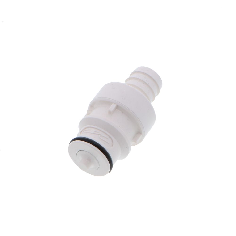 HFCD22835 Valved In-line Hose Barb Coupling Insert 1/2 ID Barb