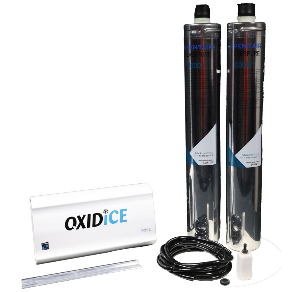 Oxidice Ice Machine Sanitation System with I2000 Replacement Cartridges