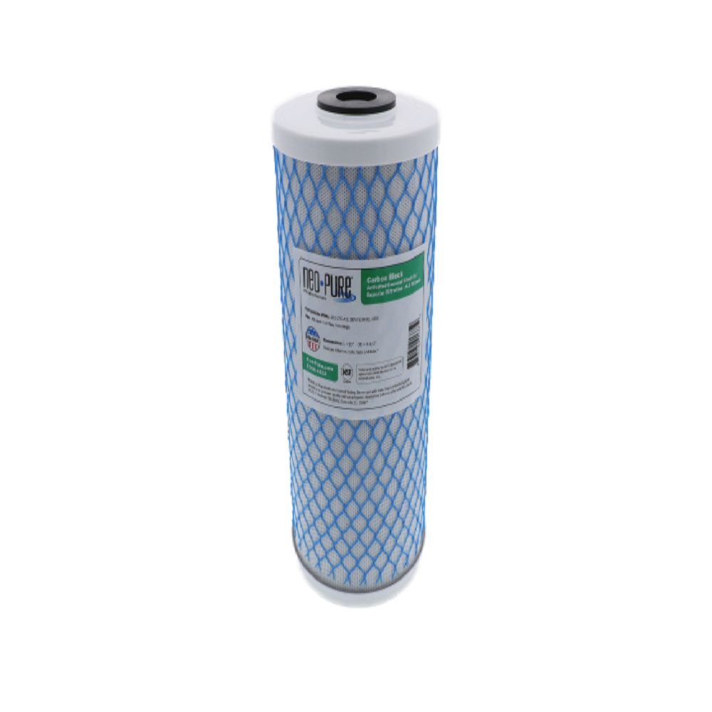 Neo-Pure CTOC-4510 9-7/8" x 4-1/2" Cyst Reduction Carbon Block Cartridge