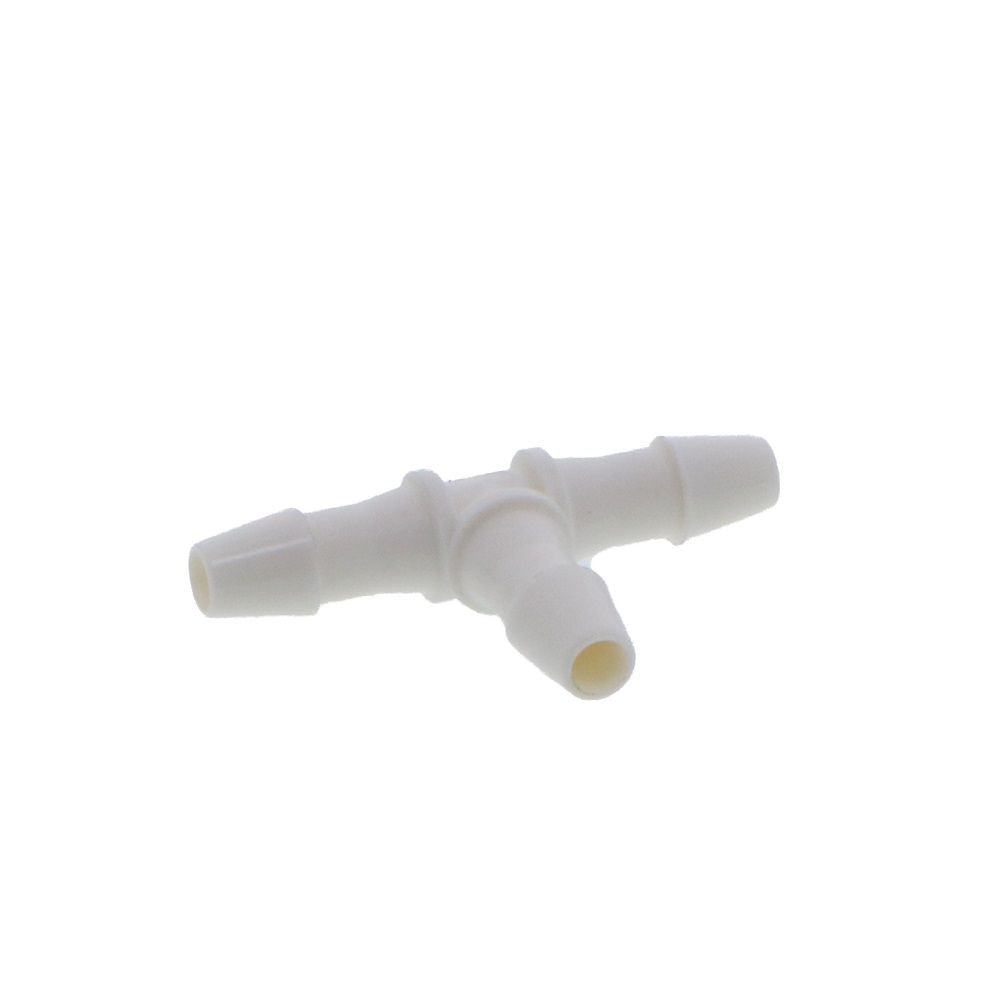 FitQuik Nylon Union Tee Barb Fitting - 5/32 ID x 5/32 ID x 5/32 ID