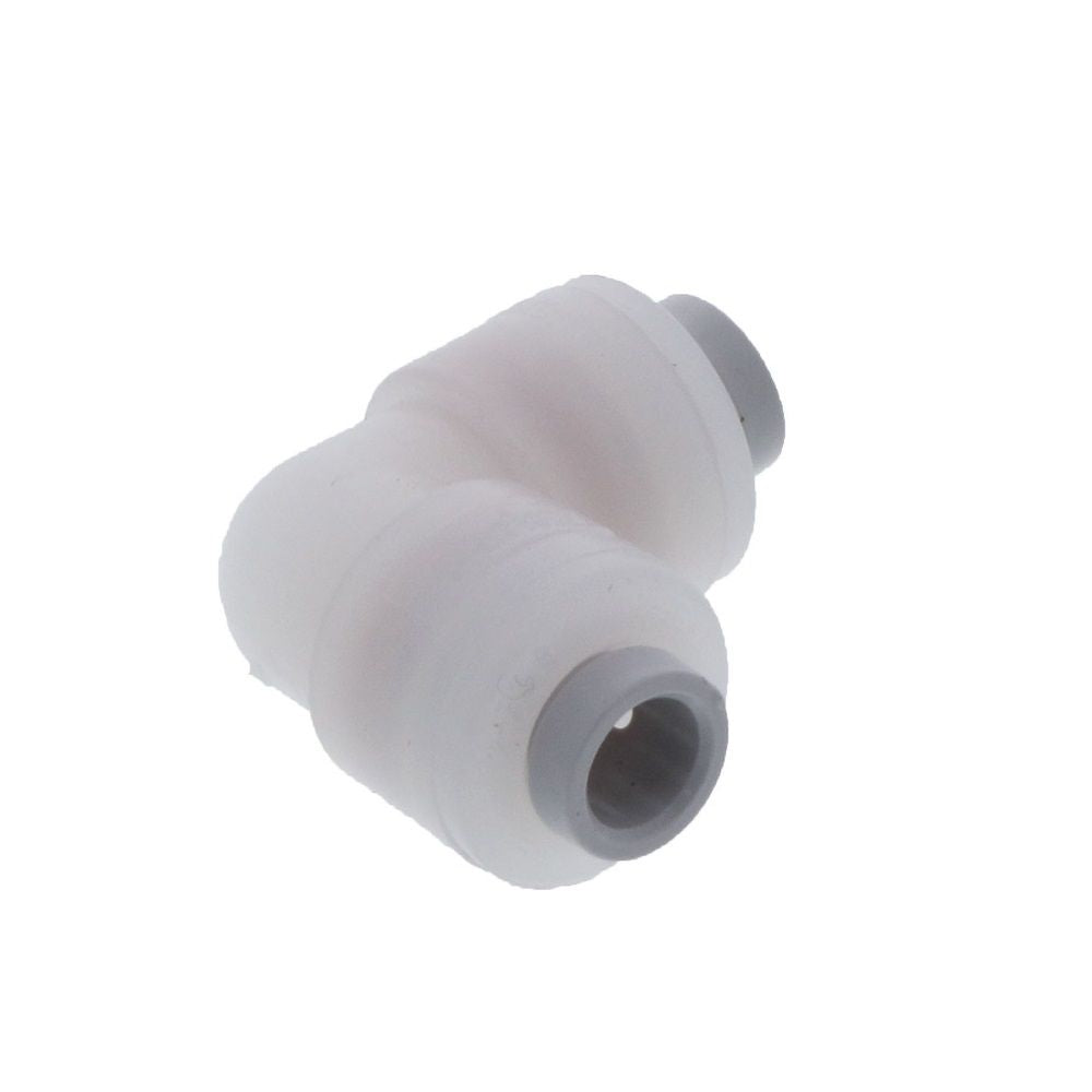 Kynar PVDF Male Elbow Swivel - 1/4 x 1/8 NPTF