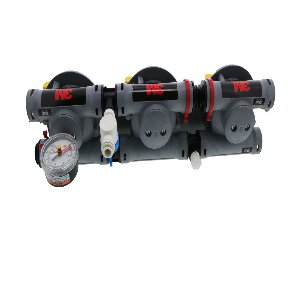 3M Water Filtration DF2 3/4" MNPT Inlet & Outlets to Beverage & Ice