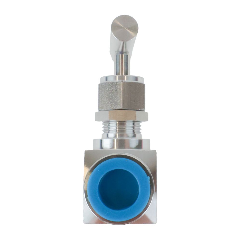 Panel Mount Needle Valve - 1/2" FNPT 316 SS