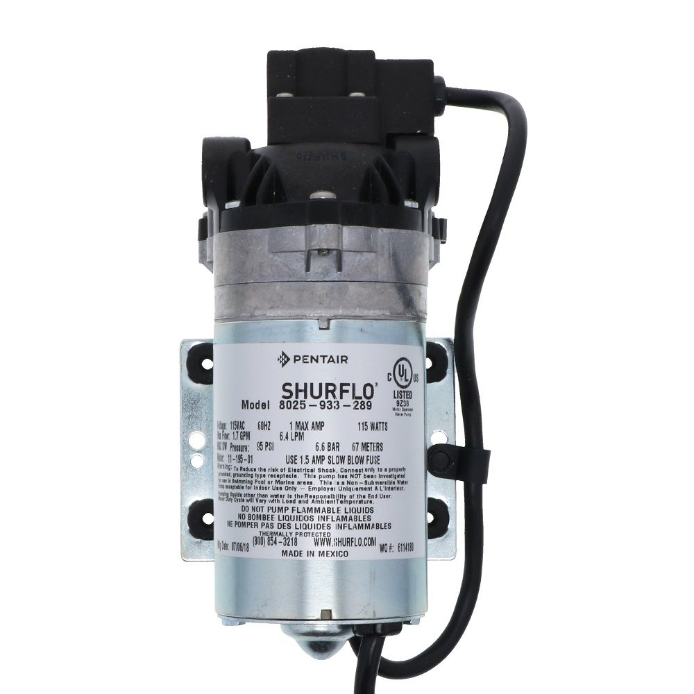 SHURflo 8025-933-289 Delivery Pump 1.4 gpm 95 psi 115V