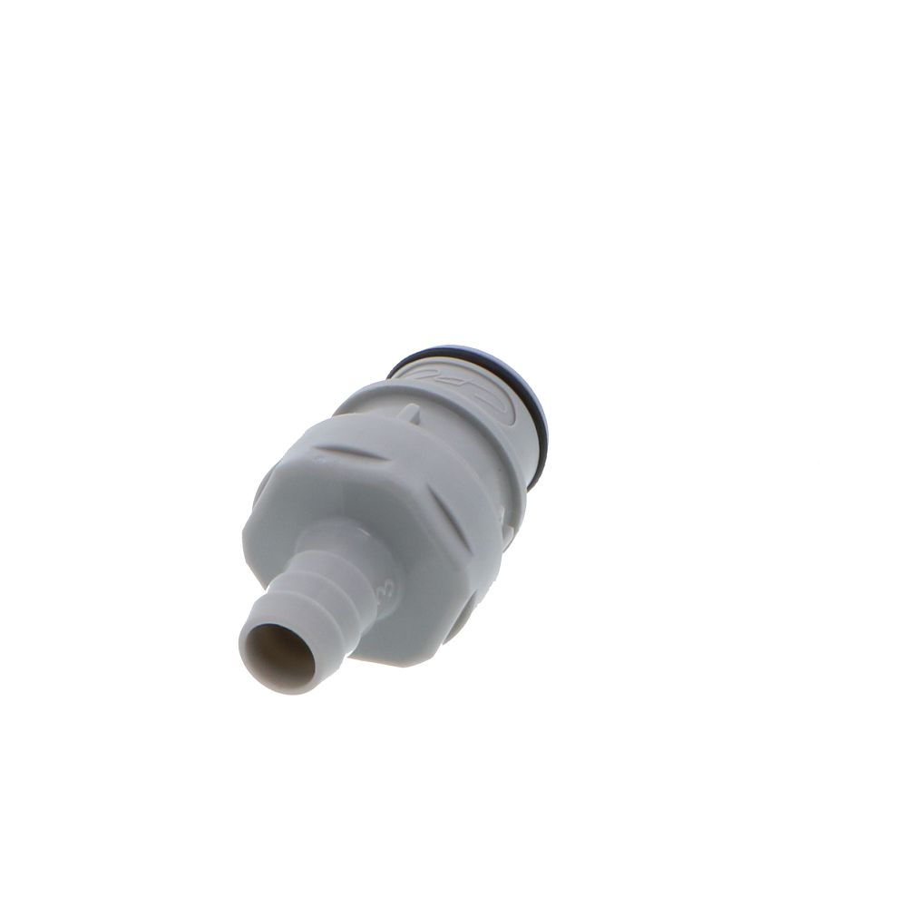 HFCD22612 Valved In-Line Hose Barb Coupling Insert 3/8 ID Barb