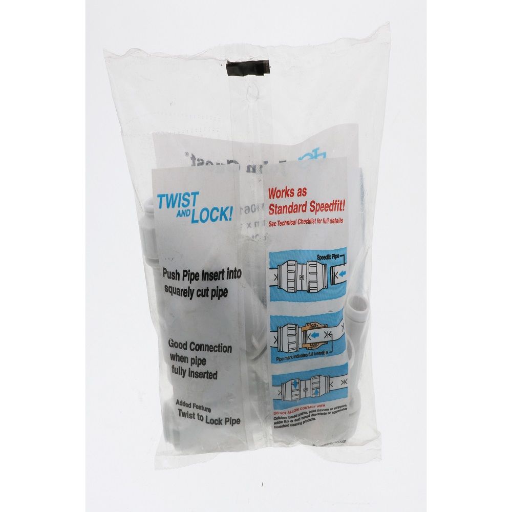 John Guest Stackable Reducer Stem - 15mm Stem x 10mm