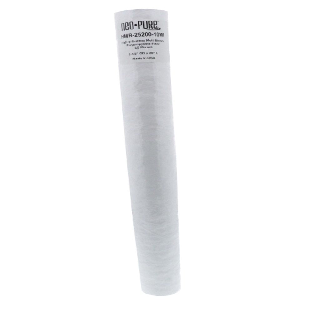 Neo-Pure HMB-25200-10W 20" High Efficiency Meltblown Filter 10 micron