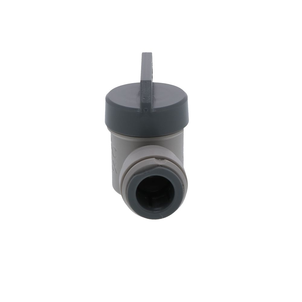 John Guest Shut-Off Valve-Acetal, Long Handle - 1/2 x 1/2