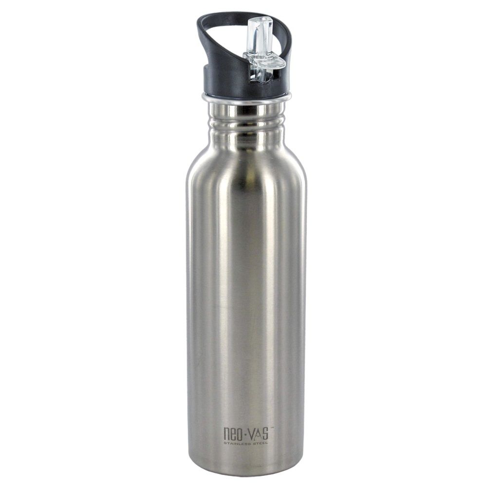 Neo Vas 27 oz. Stainless Steel Water Bottle - Optional Caps Available