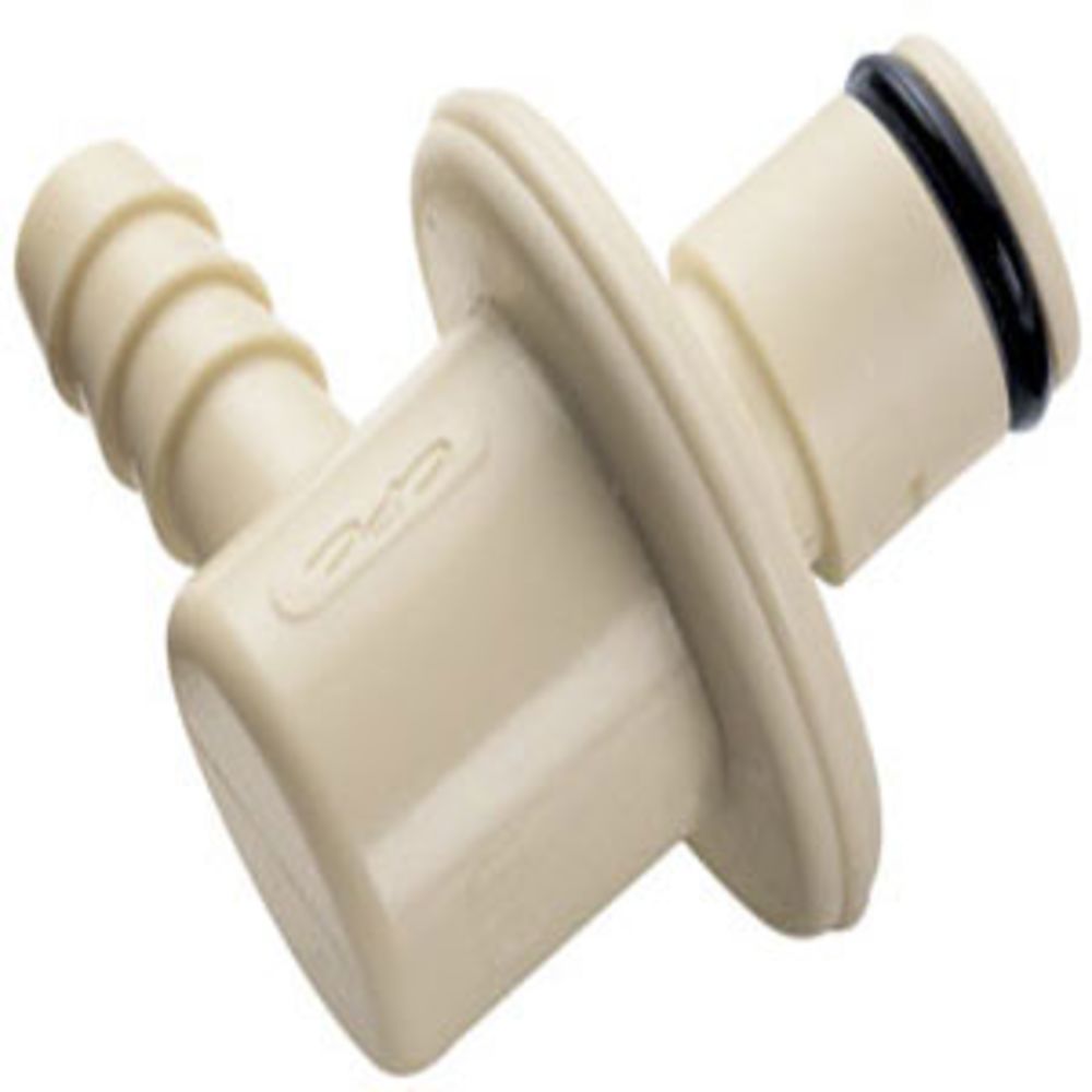 IPLCT2300400 1/4 Hose Barb Non-Valved Elbow Coupling Insert with RFID