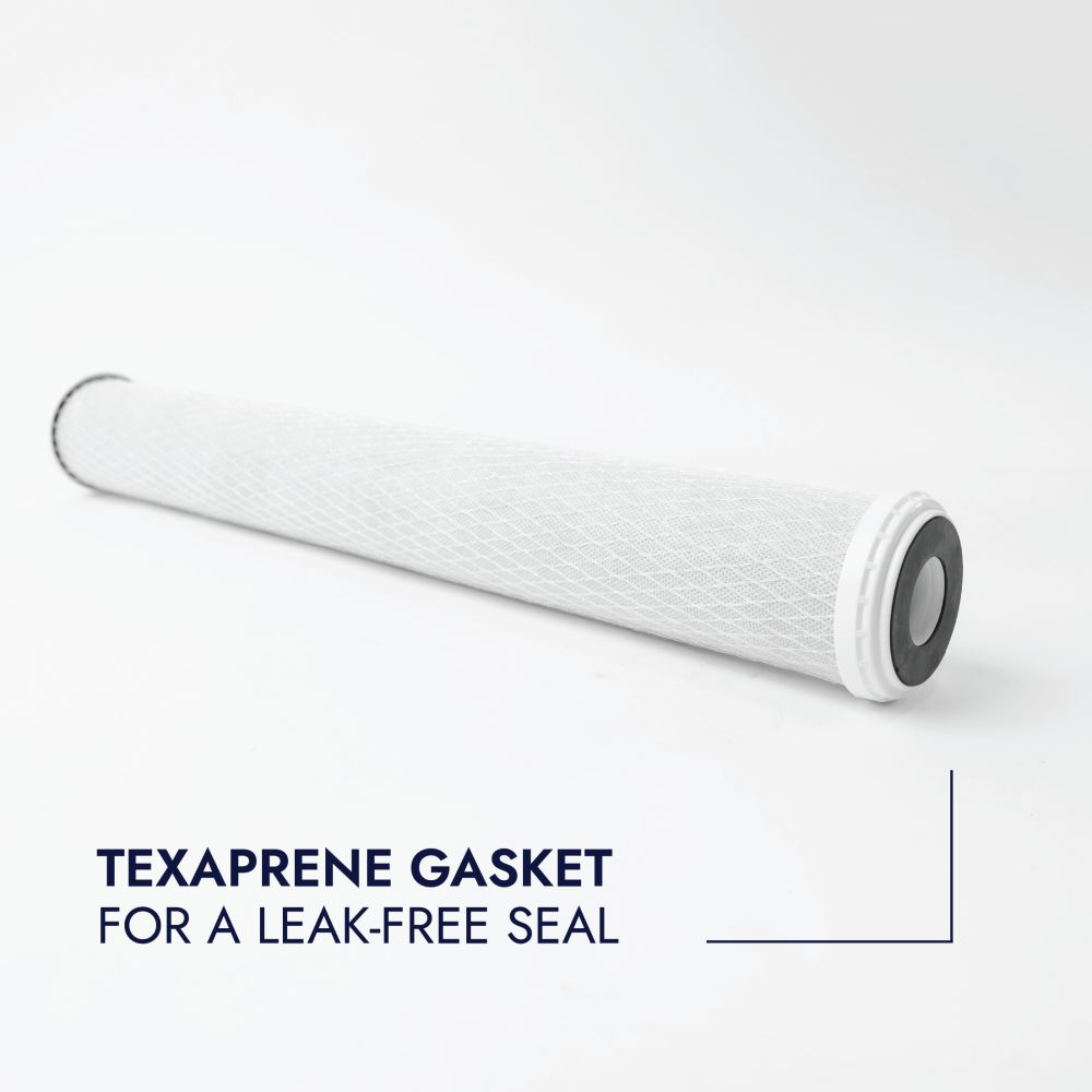 Neo-Pure CTO1-2520 20" x 2-1/2" Coconut Shell Carbon Block Filter 5 micron