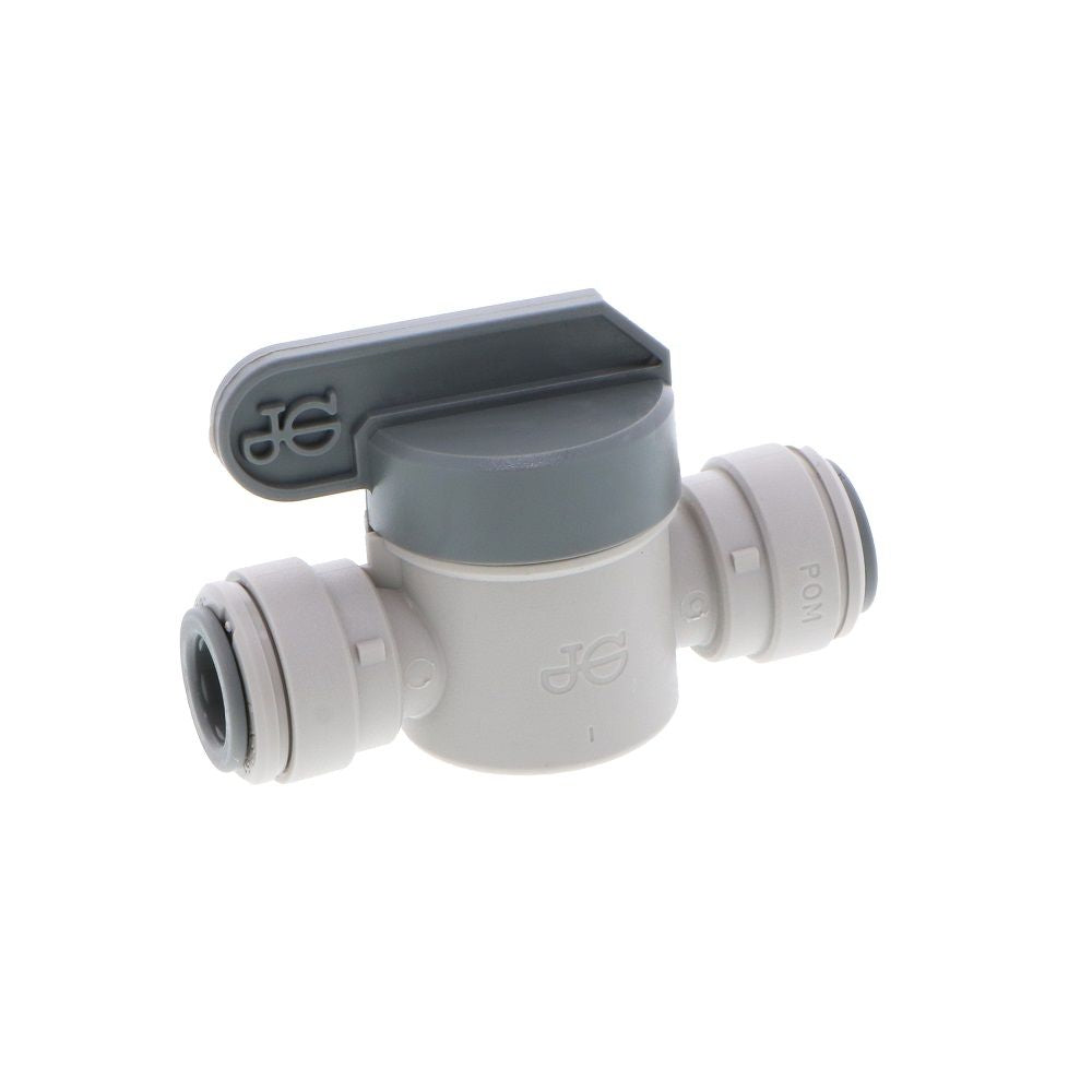 John Guest Shut-Off Valve-Acetal, Long Handle - 3/8 x 3/8