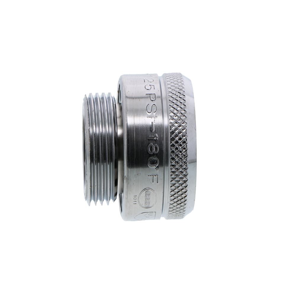 T&S Brass B-0972 Chrome Plated Atmospheric Vacuum Breaker with 3/4" Garden Hose MxF