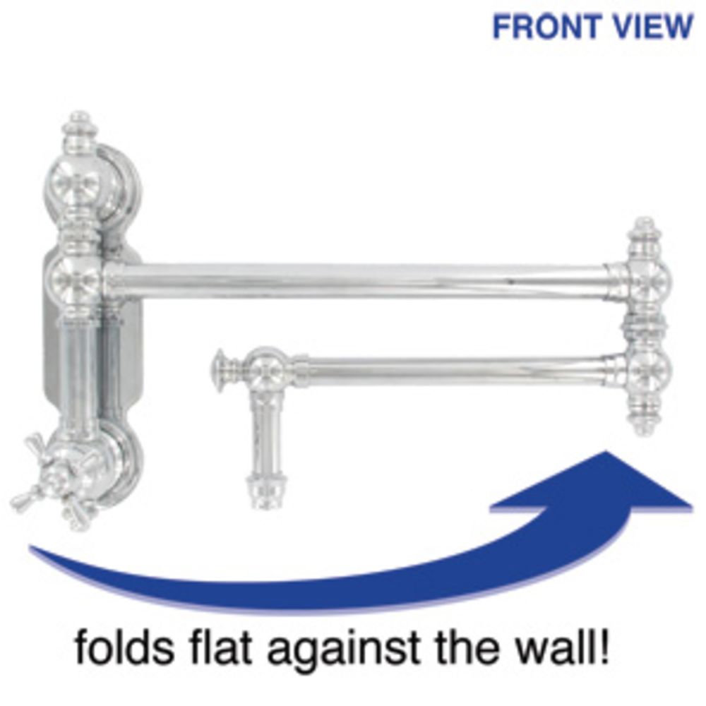 Waterstone Traditional 3150 Wall Mount Potfiller with Cross Handle