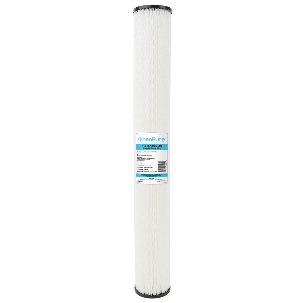 Neo-Pure PS-27200-30 20" High Efficiency Pleated Filter 30 Micron