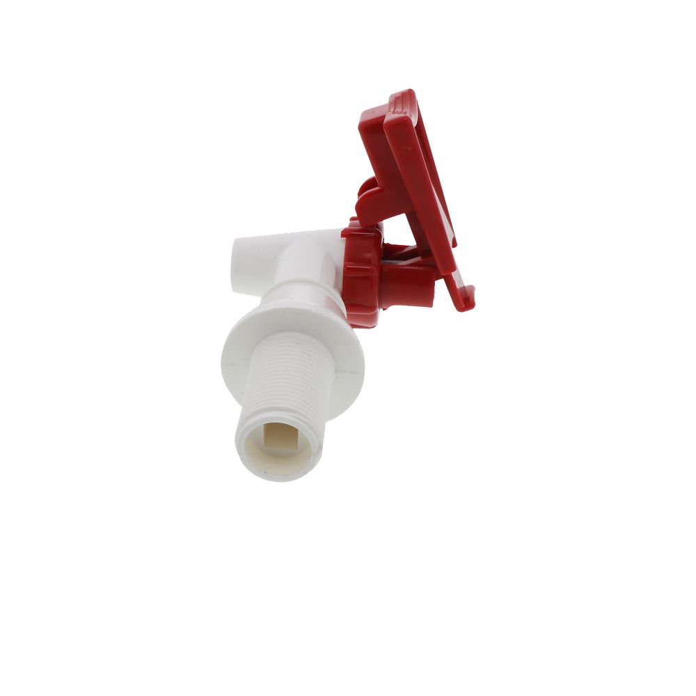 Tomlinson White Standard Cooler Faucet with Male Thread
