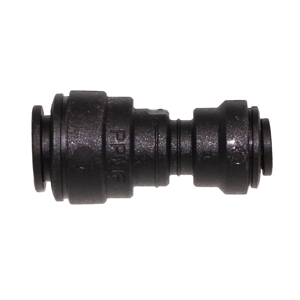 John Guest Reducing Union Black Polypropylene - 3/8 x 1/4