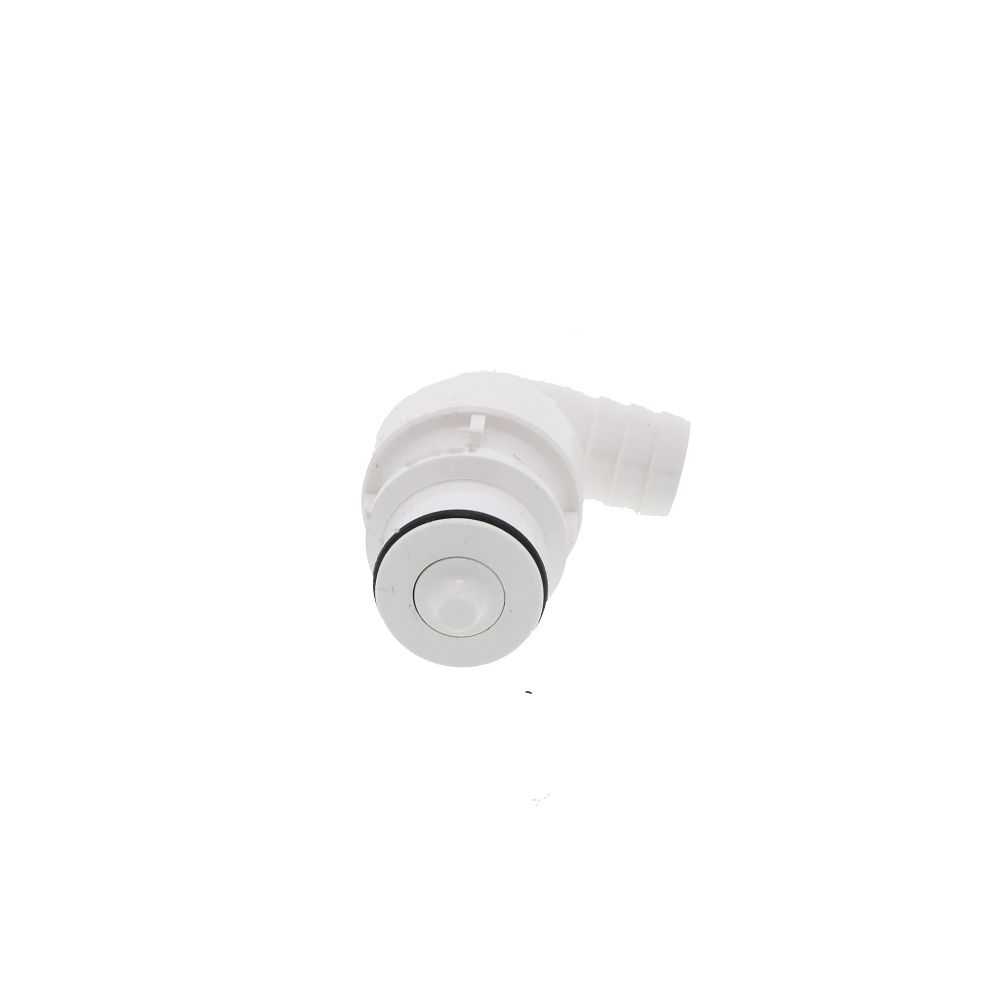 HFCD23835 Valved Elbow Hose Barb Coupling Insert 1/2 ID Barb
