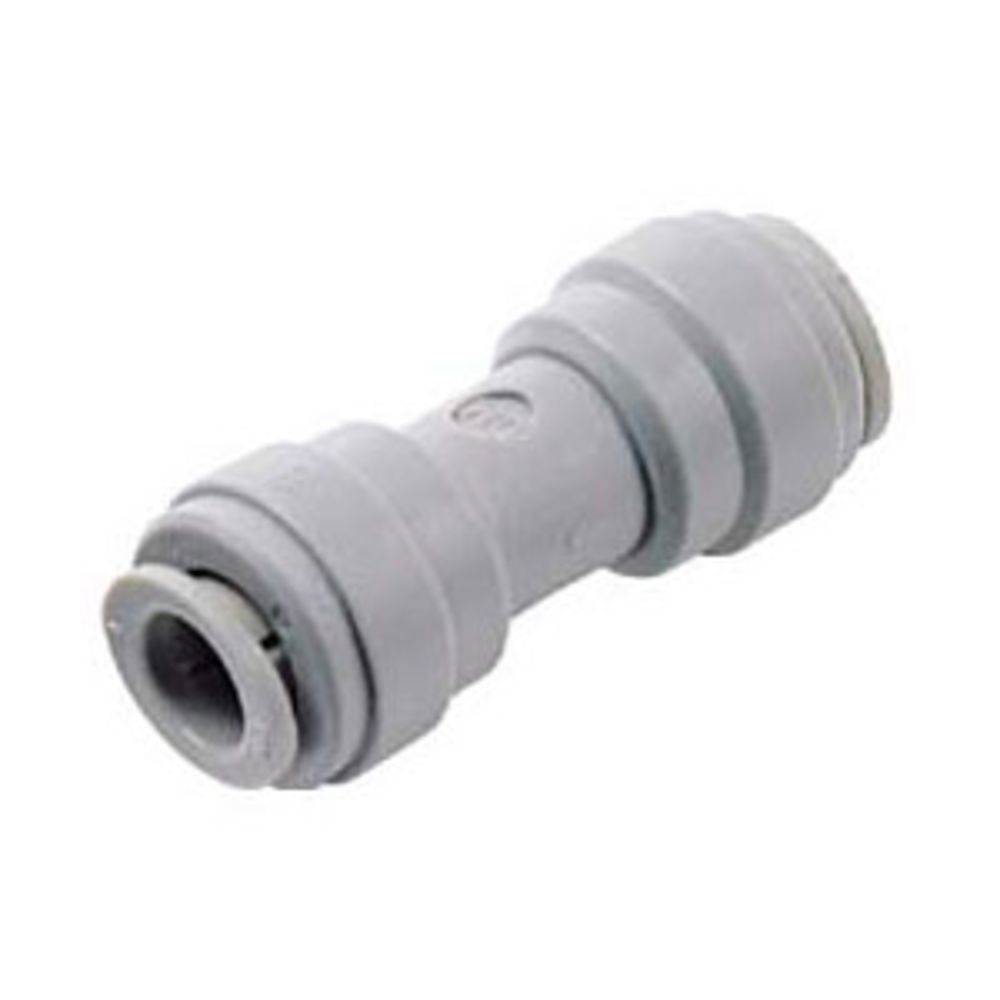 NeoFit - Gray Reducing Union Connector- 1/2"tube OD x 3/8"tube OD