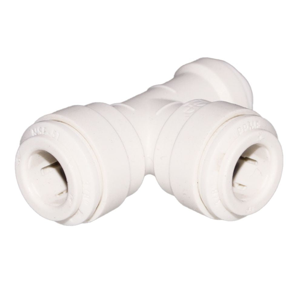 John Guest Reducing Tee Polypro - 3/8 x 1/4 Run x 3/8