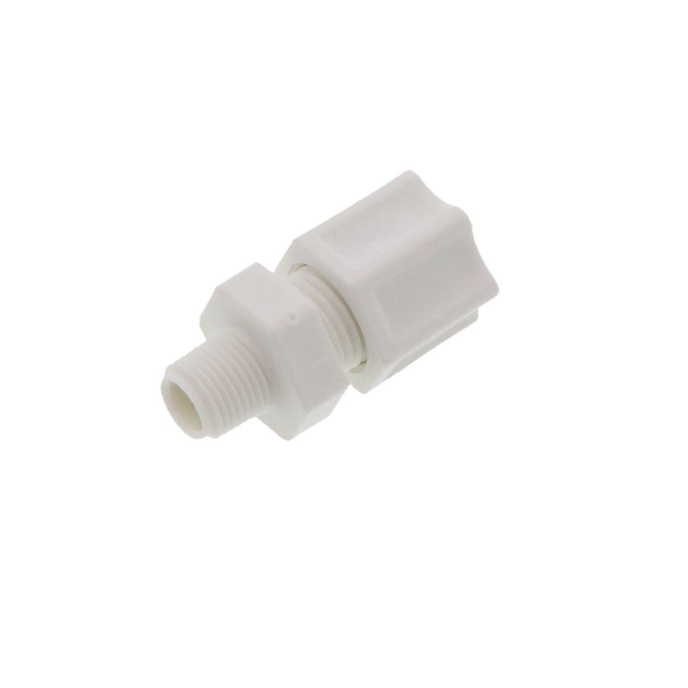 JACO 10-5-2-P-O Polypropylene Male Connector 5/16 OD Tube x 1/8 MPT