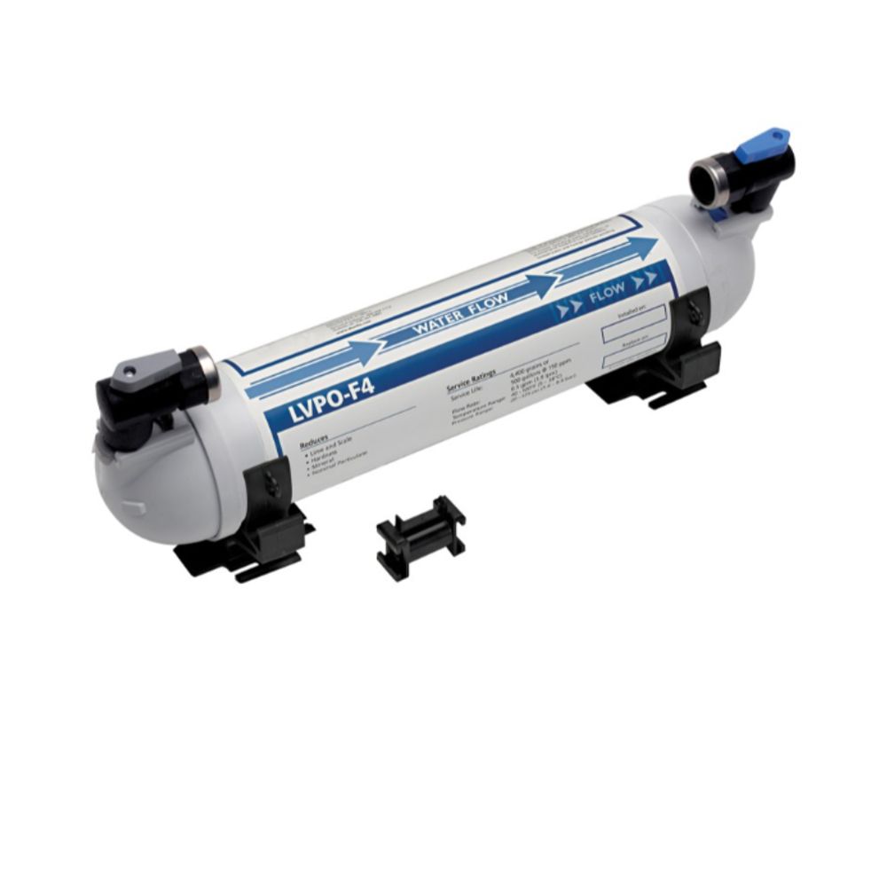 Everpure 94-751-02 Shurflo LVPO-F4 Inline Carbon Block and Starter Kit w/Scale Control