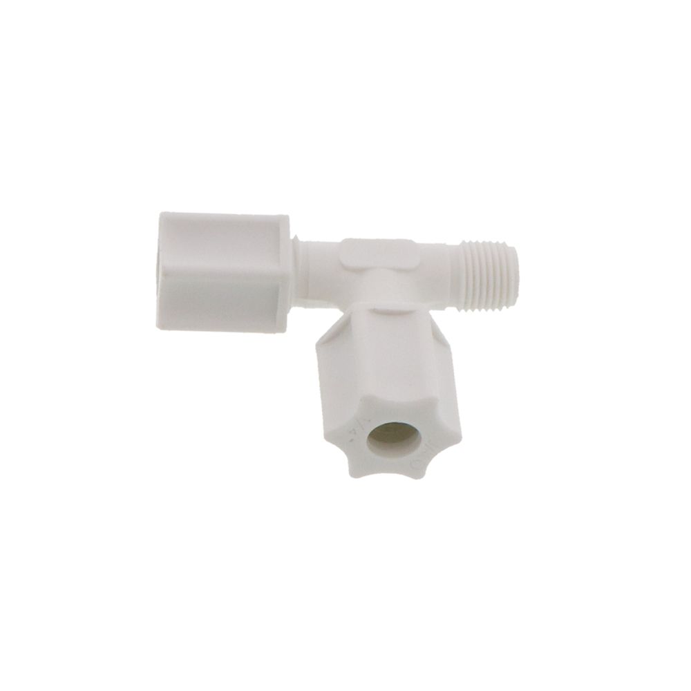 JACO 75-4-2-N-O Nylon Male Run Tee 1/4 OD Tube x 1/8 MPT