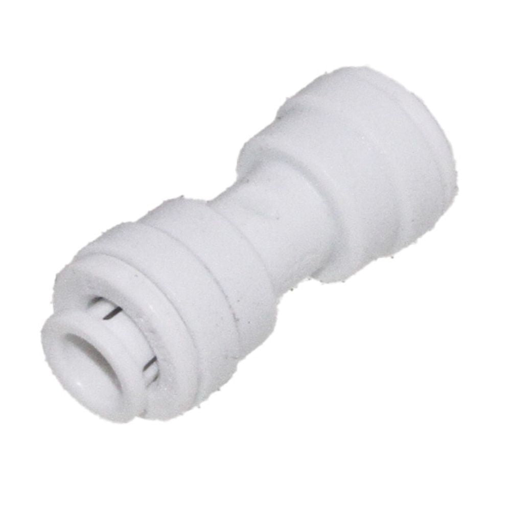 John Guest 1/4" Acetal Union Connector - White