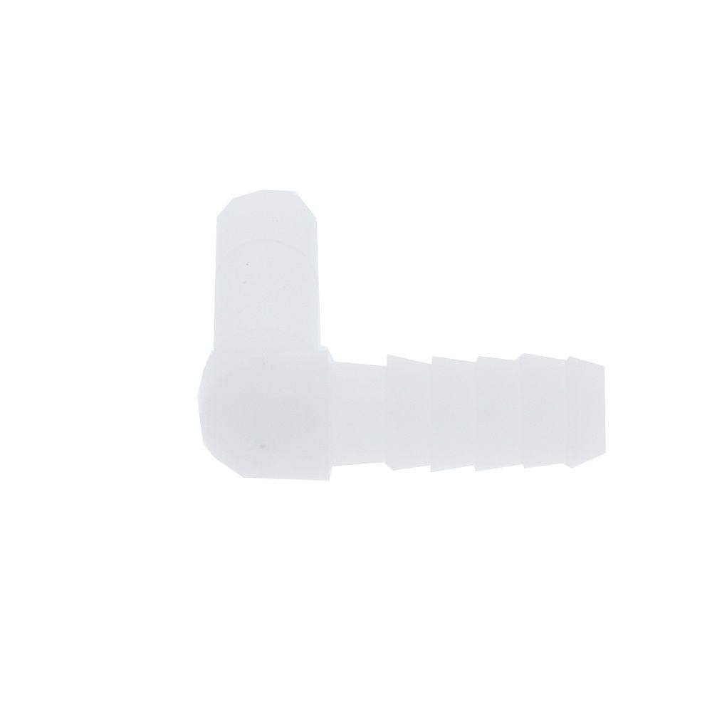 Kynar PVDF Tube Stem 90 Barb - 3/8