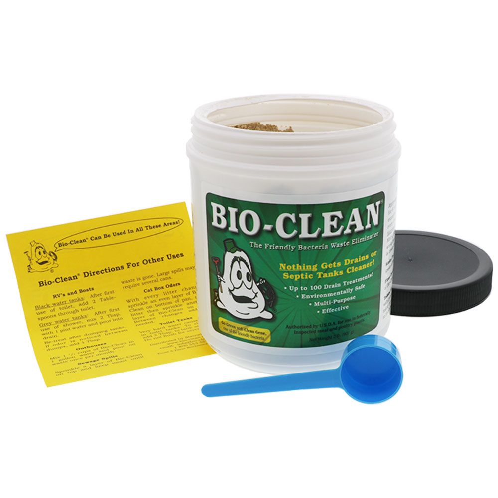 Bio-Clean® Drain Septic Waste Eliminator - 2lb Jar