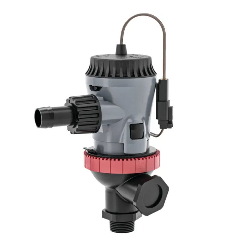 Johnson Pump - Aqua Twinport Aerator Pump Flex Mount 500GPH 12V
