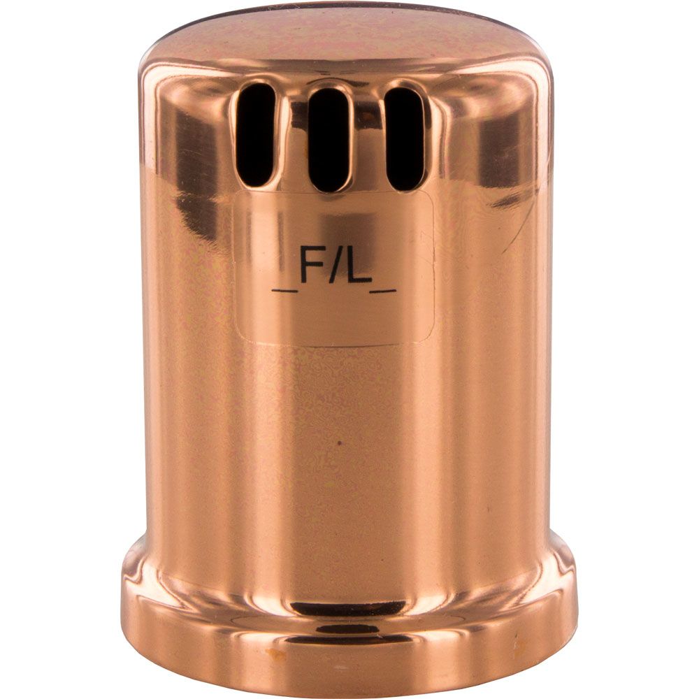 Universal METAL Air Gap Cover - Polished Copper