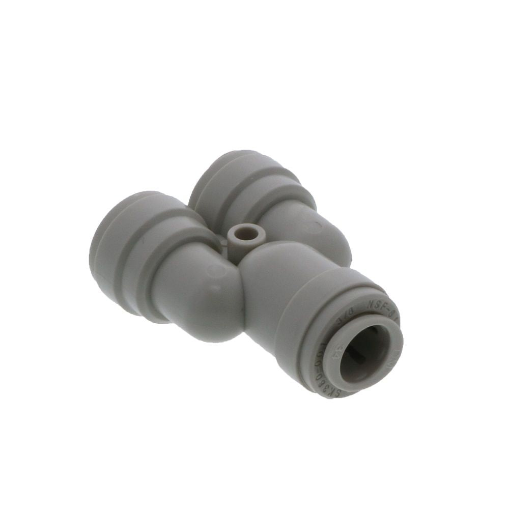 DMfit Two Way Divider - 3/8" x 3/8" x 3/8" Push-In