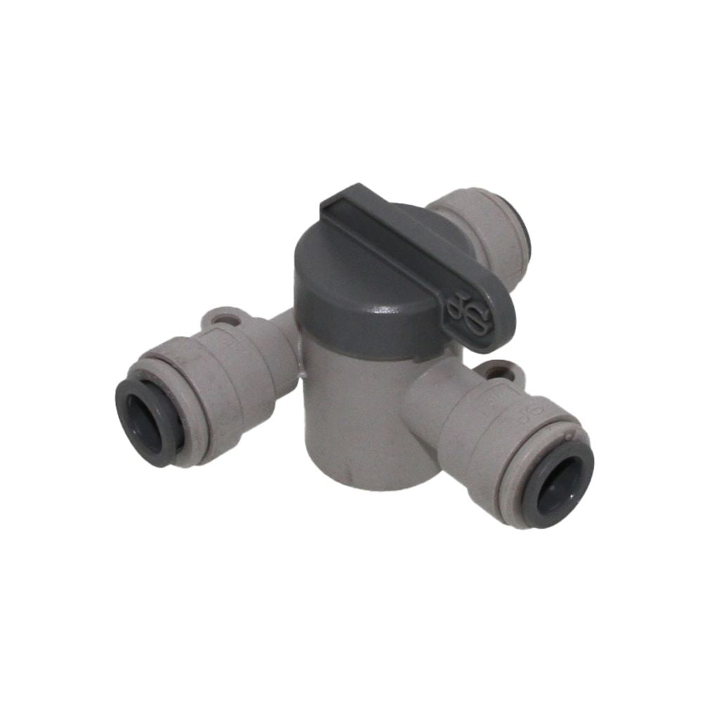 John Guest Angle Stop Valve - 3/8 x 3/8 x 3/8