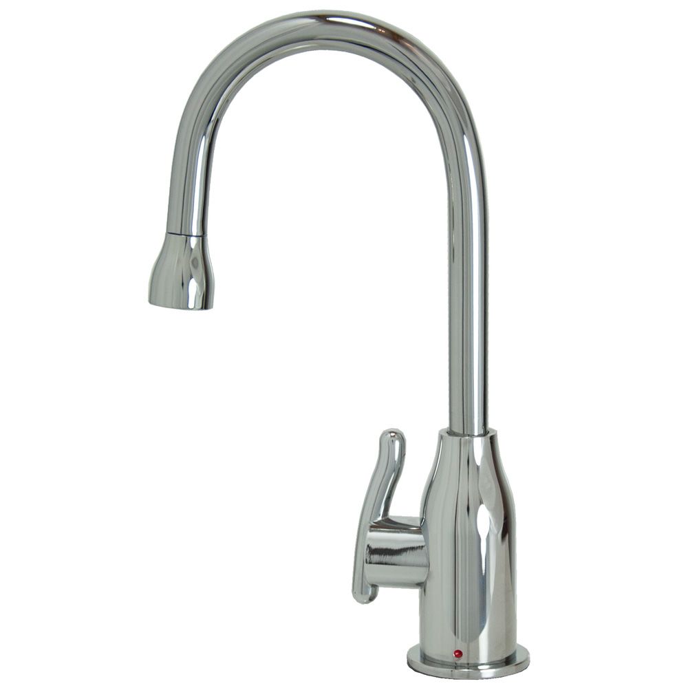 Mountain Plumbing MT1800-NL Hot Water Dispenser w/ Wine Bottle Spout & Curved Handle