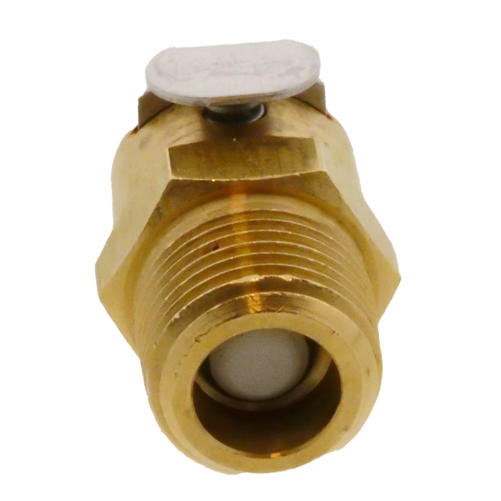 LCD10006VBR Valved Male Thread Coupling Body 3/8 NPT