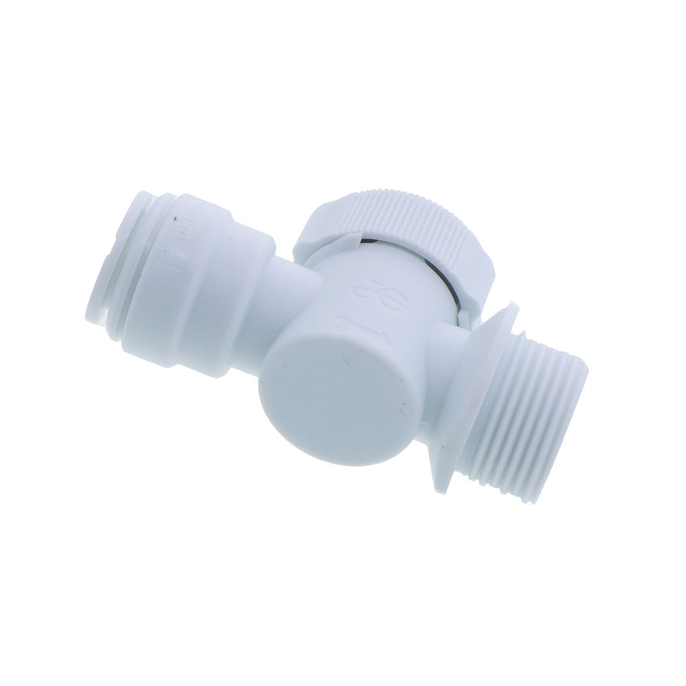 John Guest Washing Machine Tap - 15mm x 3/4 BSP