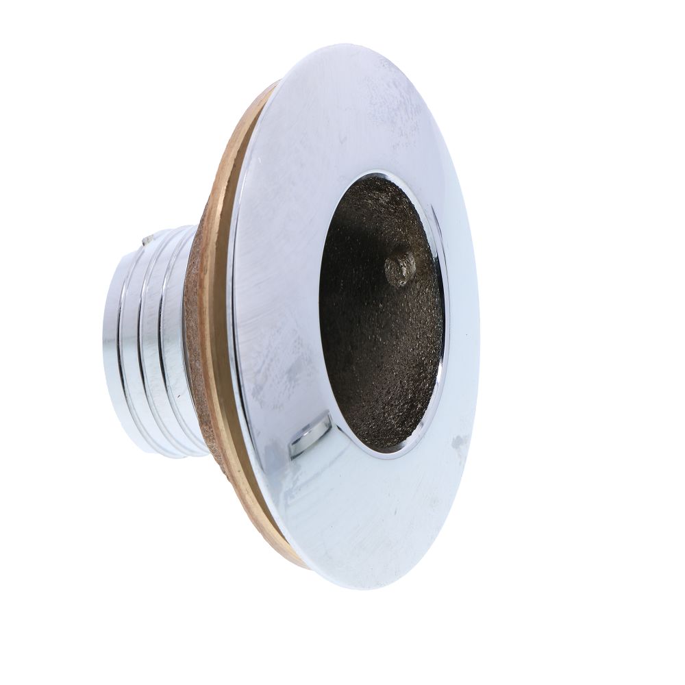Watts Marine Chrome Plated Barbed Thru-Hull Fitting With Nut - 1-1/4"