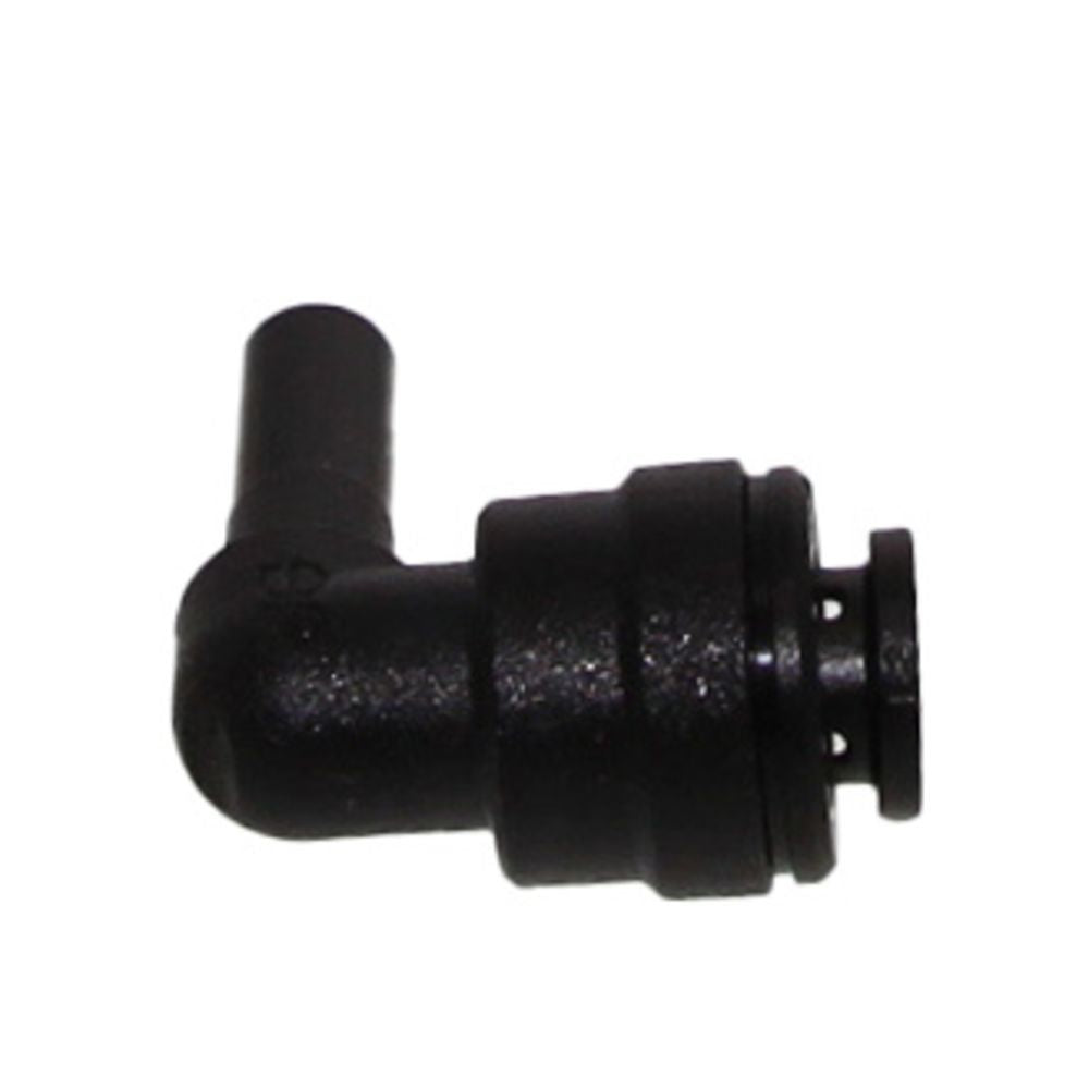 John Guest 6mm x 6mm Acetal Plug In Elbow - Black