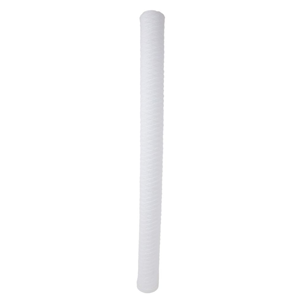 2.5" x 30" String Wound PP Filter 1 Micron 222/Dome EPDM O-rings