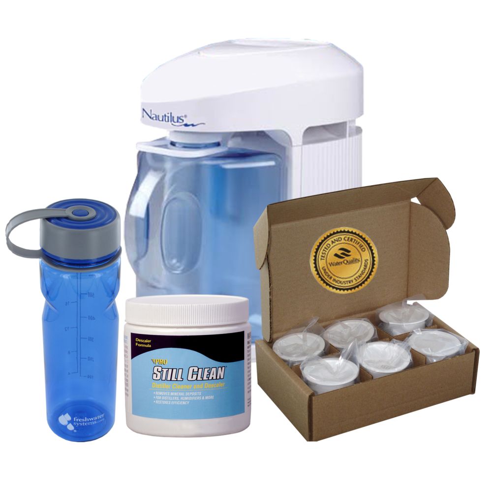 Nautilus Countertop Water Distiller - Promo Pack