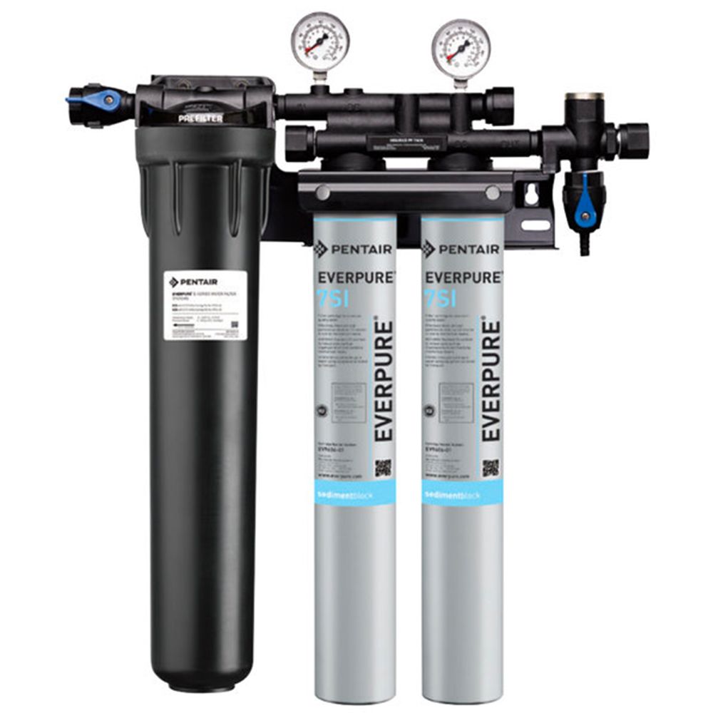 Everpure EV932473 Insurice Twin PF-7SI Water Filter System with Pre-Filter