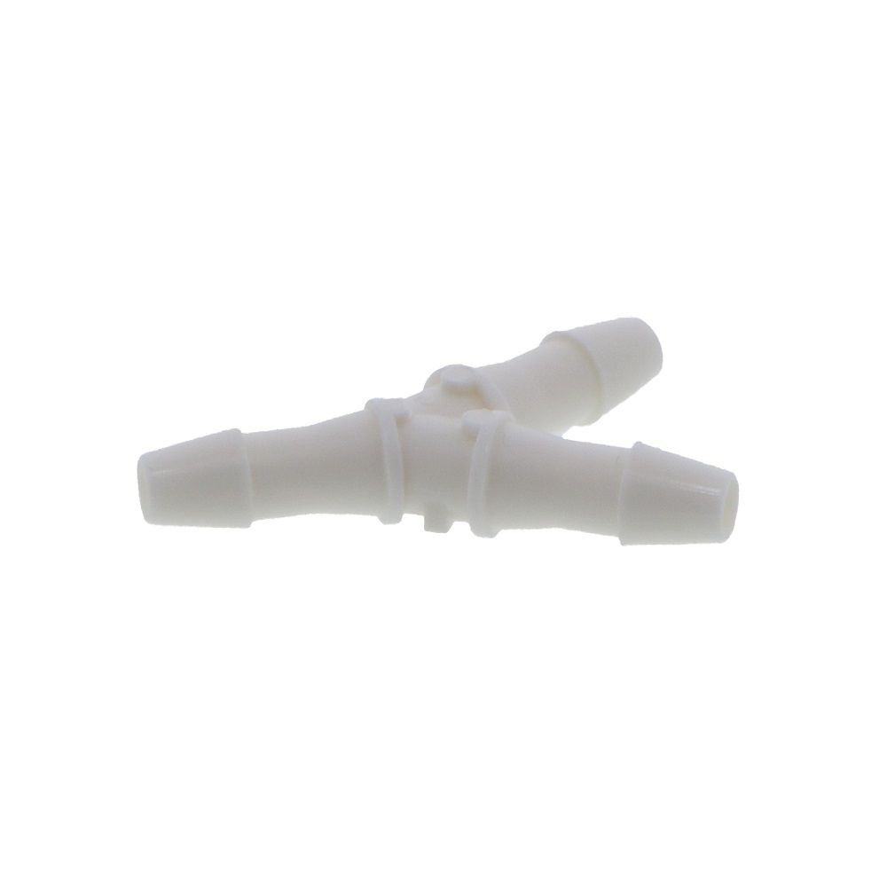FitQuik Polypropylene Union Y Barb Fitting - 3/8 ID x 3/8 ID x 3/8 ID