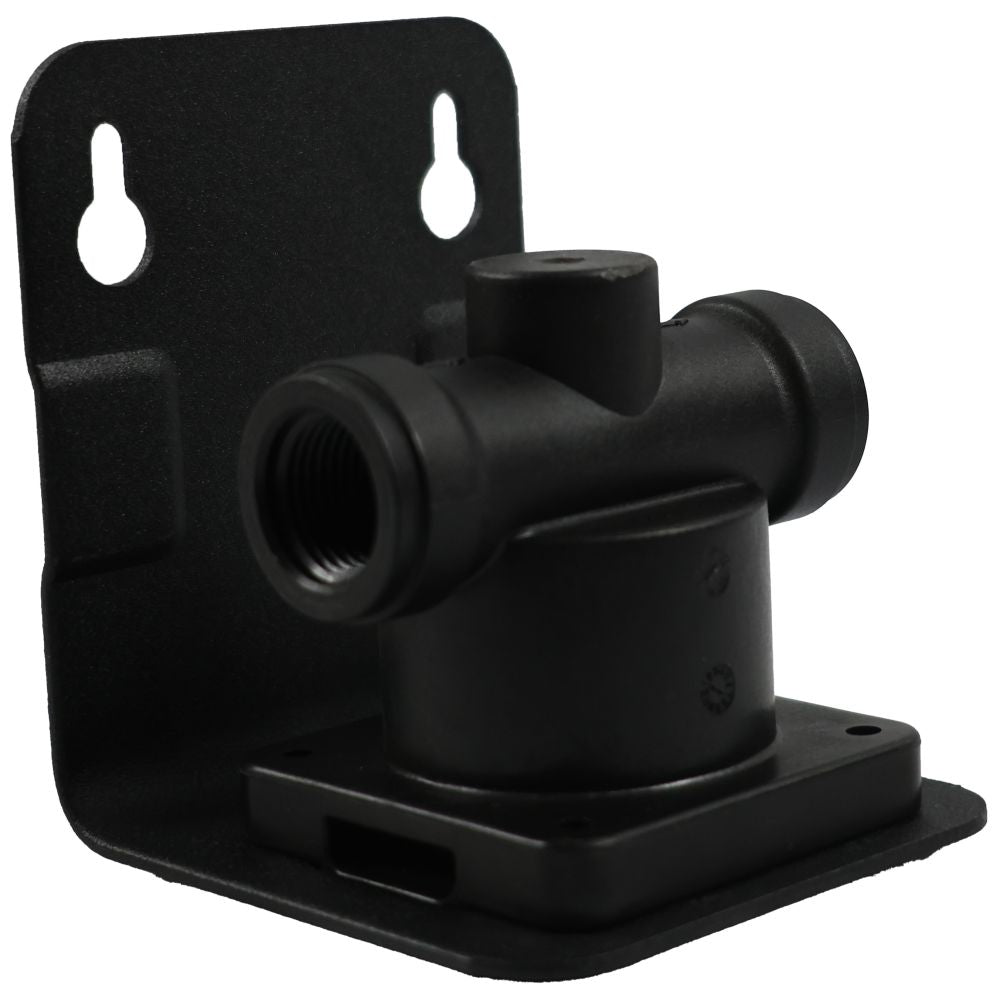 NeoPure NP-QL1-6F EVP Single Manifold, Valved, Black, 3/8 FNPTF